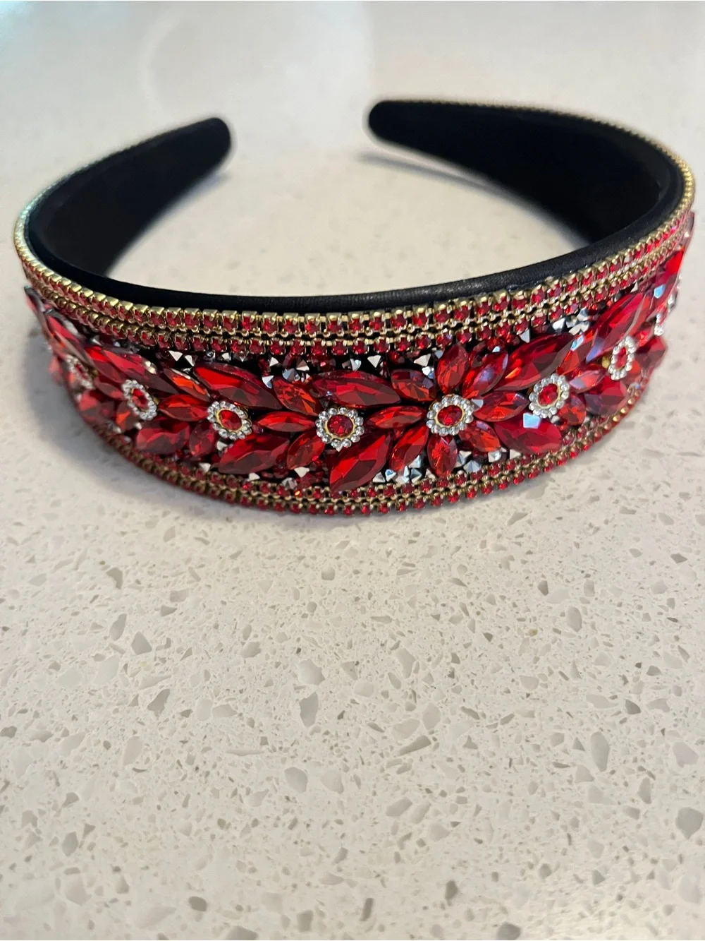 Embellished red Crystal‎ Headband